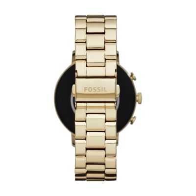 fossil gold smart watch