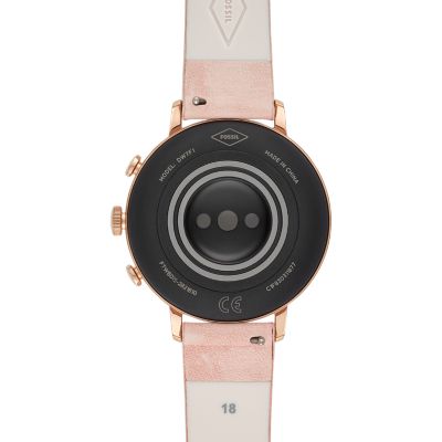 Gen 4 Smartwatch Venture HR Blush Leather FTW6015 Fossil