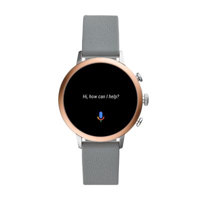 Gen 4 Smartwatch Venture HR Grey Silicone FTW6016 Fossil