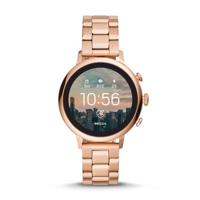 fossil q smartwatch gold