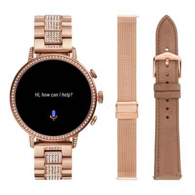 Gen 4 Smartwatch Venture HR Rose Gold Tone Stainless Steel