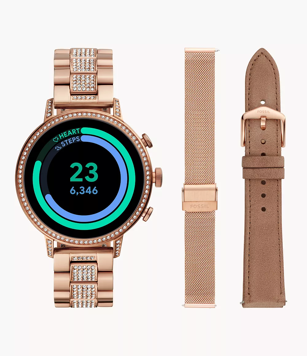 fossil-smartwatch-rosegold