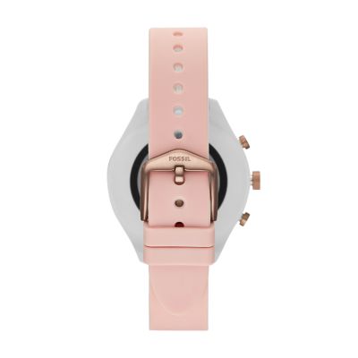 fossil silicone smartwatch