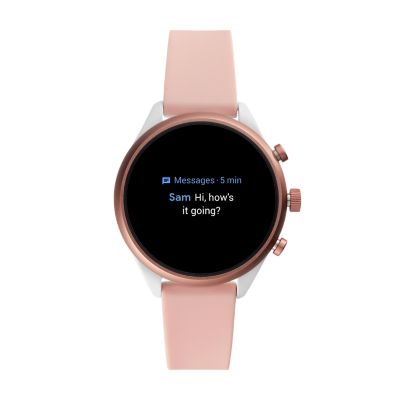 Fossil Sport Smartwatch Blush Silicone - FTW6022 - Fossil