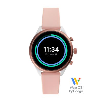 Fossil Sport Smartwatch Blush Silicone - FTW6022 - Fossil