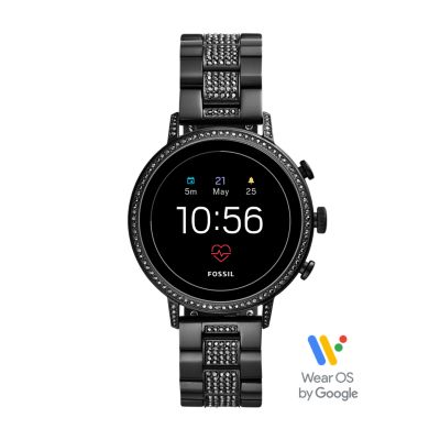 Gen 4 Smartwatch Venture HR Black Stainless Steel FTW6023 Fossil