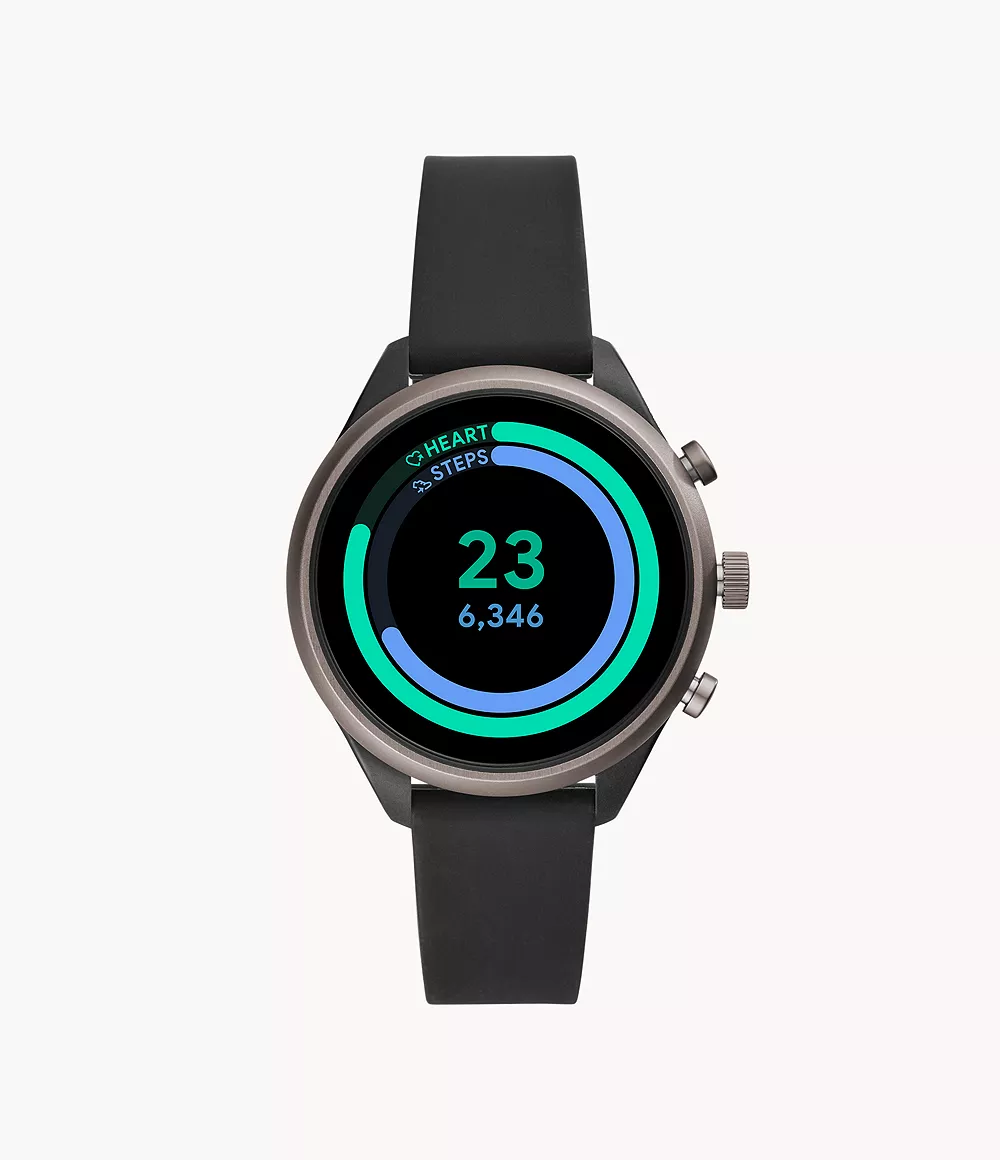Fossil Sport Smartwatch Black Silicone - FTW6024 - Fossil