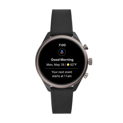 Fossil Sport Smartwatch Black Silicone - FTW6024 - Fossil