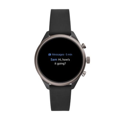 Fossil Sport Smartwatch Black Silicone - FTW6024 - Fossil