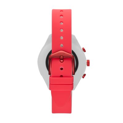 Fossil shop smartwatch red