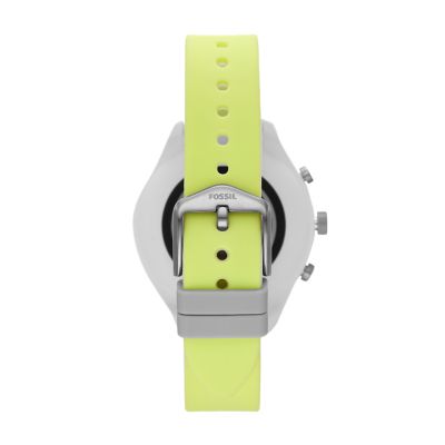 fossil smartwatch green light