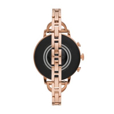 Fossil venture hr rose 2024 gold