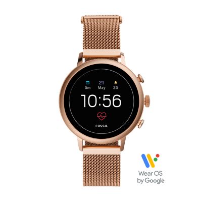 smartwatch fossil rose