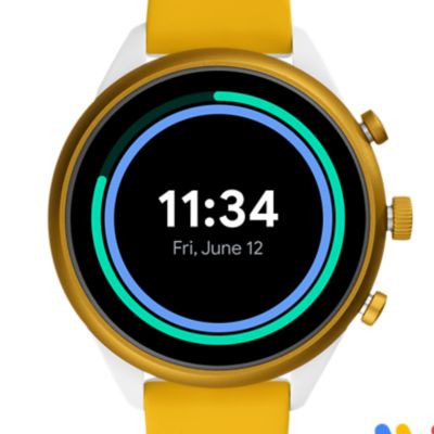 yellow gold smartwatch