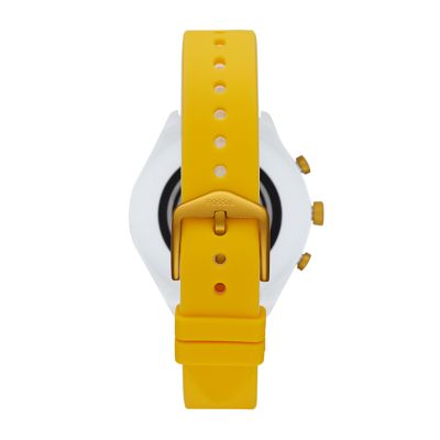 Fossil smartwatch yellow new arrivals