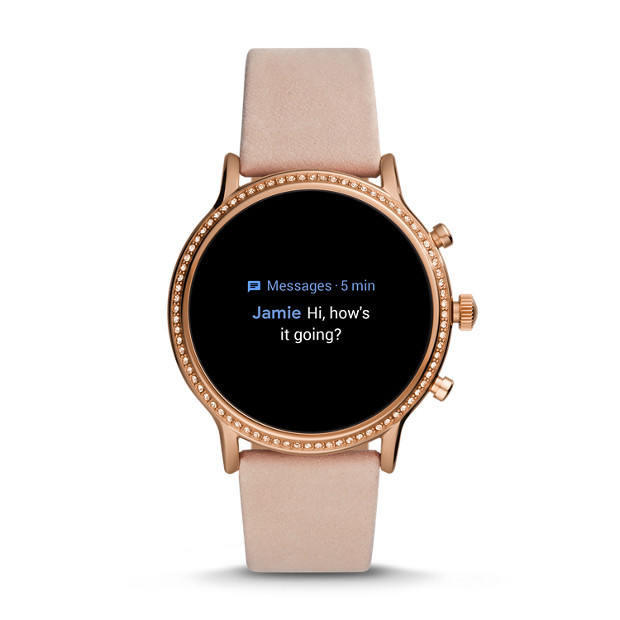 Gen 5 Smartwatch - Julianna HR Blush Leather - Fossil