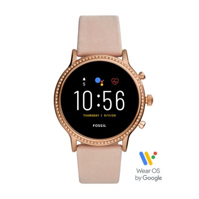 Gen 5 Smartwatch Julianna HR Blush Leather