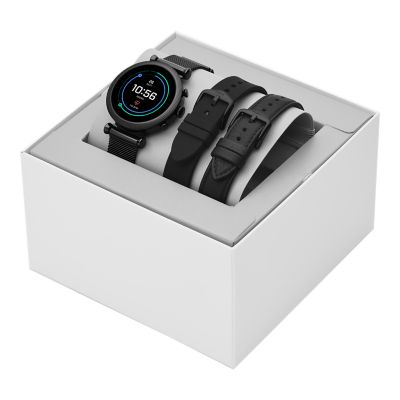 Montre connectée 4ème génération venture hr en maille best sale milanaise en acier inoxydable doré rose