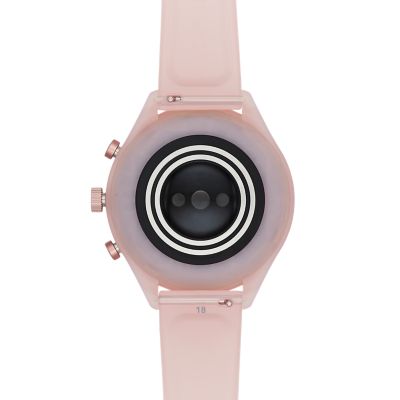 Fossil sport smartwatch rose gold hot sale