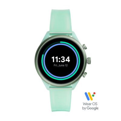 Fossil sport smartwatch green new arrivals