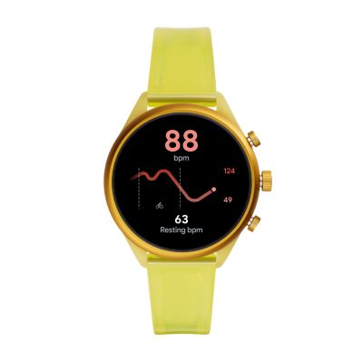 Fossil sport 41mm mint silicone new arrivals