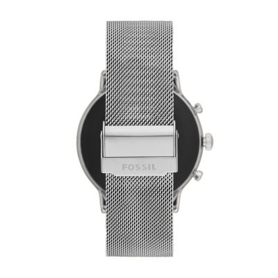 Gen 5 Smartwatch Julianna HR Stainless Steel Mesh FTW6061 Fossil