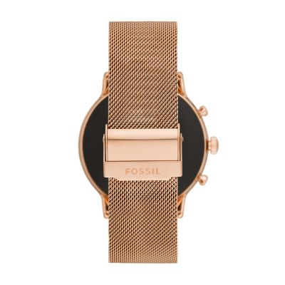 Smartwatch fossil julianna hr gen 2025 5 rose gold mesh ftw6062