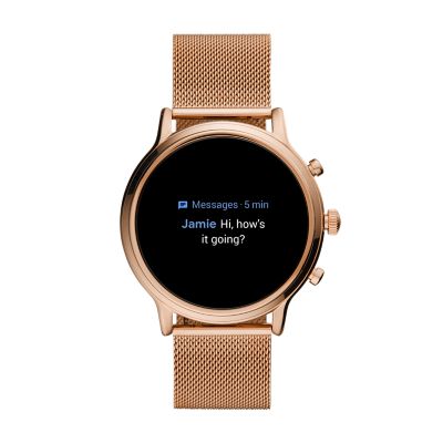 Rose gold best sale touch screen watch