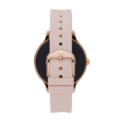 Refurbished fossil sport smartwatch blush silicone new arrivals