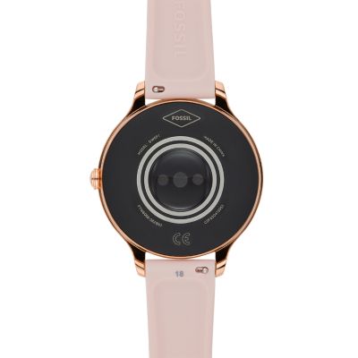 Fossil shop smartwatch blush