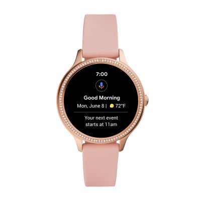 La montre connectée Fossil Homme GEN 5 est connectée avec les smartphones à  écran tactile