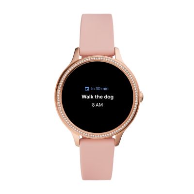 Gen 5E Smartwatch Blush Silicone FTW6066 Fossil