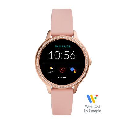 Gen 5E Smartwatch Blush Silicone FTW6066 Fossil