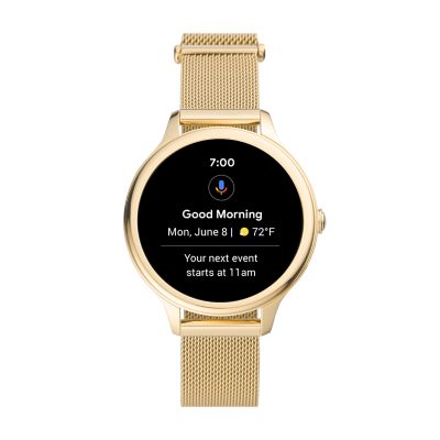Smartwatch Gen 5E acero en tonos dorados