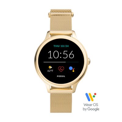 Smartwatch Gen 5E acero en tonos dorados