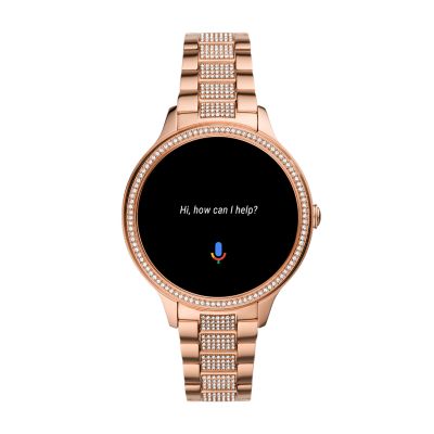 Gen 5E Smartwatch Rose Gold-Tone Stainless Steel - FTW6072 - Fossil