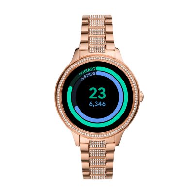 Fossil gen 2 hot sale smartwatch rose gold