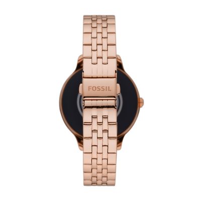 Smartwatch fossil mujer online dorado