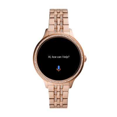 Gen 5E Smartwatch Rose Gold-Tone Stainless Steel - FTW6073 - Fossil