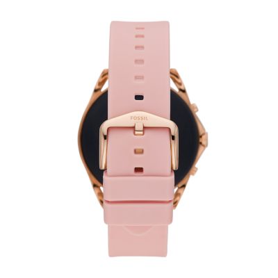 Fossil smart watch pink online