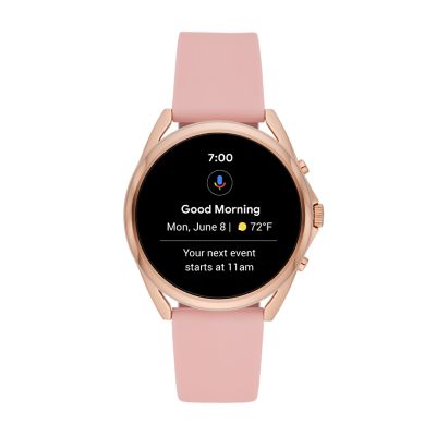 Fossil store smartwatch blush