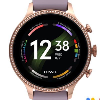 Gen 6 Smartwatch Purple Silicone