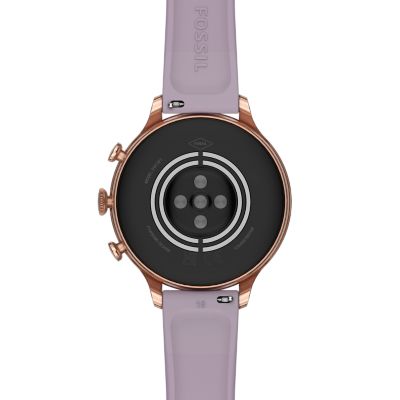  Fossil Women's Gen 6 42mm Stainless Steel and Silicone