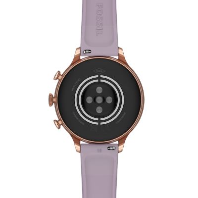 Best Buy: Fossil Gen 6 Smartwatch 42mm Stainless Steel Rose Gold-Tone  FTW6077V