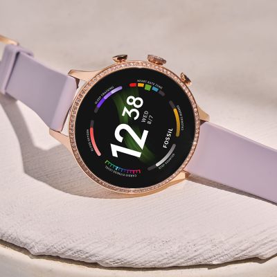 Gen 6 Fossil Purple Smartwatch - FTW6080 - Silicone