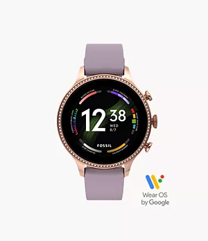 Smartwatch Gen 6 de silicona morado