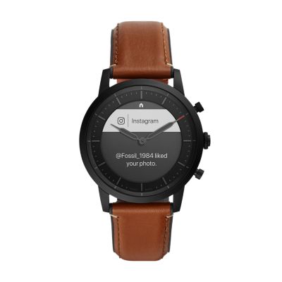 REFURBISHED Hybrid Smartwatch HR Collider Tan Leather FTW7007J