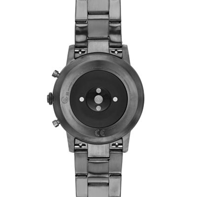 Fossil hybrid smartwatch hr collider smoke stainless steel new arrivals