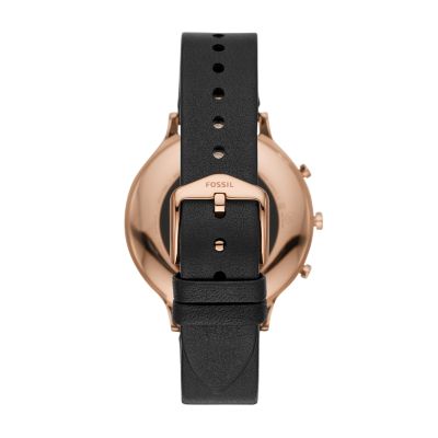 Hybrid Smartwatch HR Charter Black Leather FTW7011 Fossil