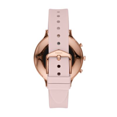 Fossil hybrid smartwatch discount jacqueline blush silicone